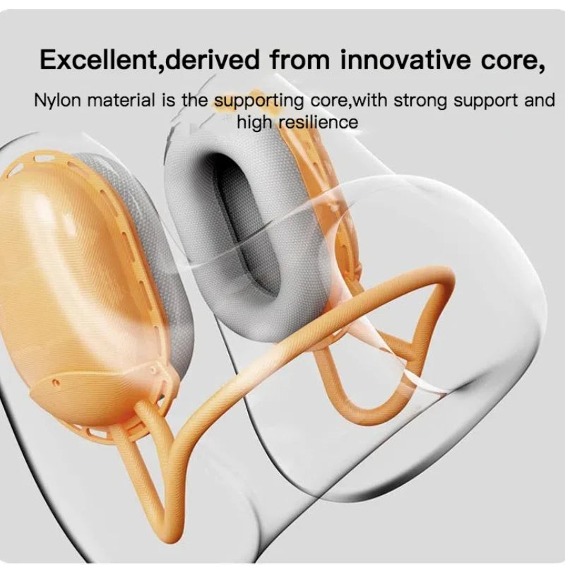 Apoio de Pescoço Viagem 360° – Suporte Cervical com Isolamento de Ruído e Espuma de Memória