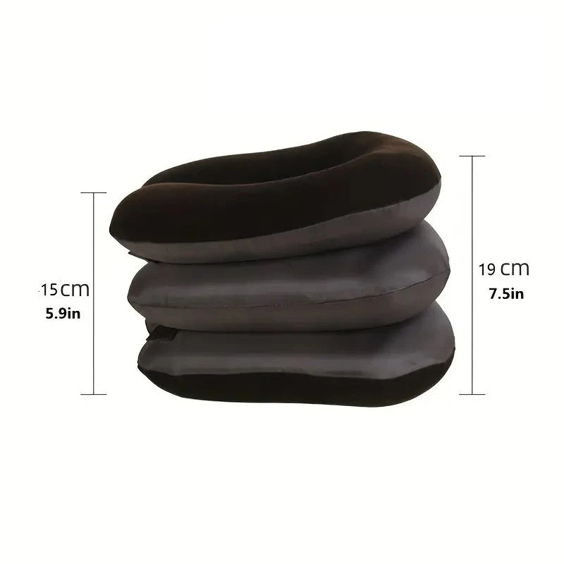 Coleira de Tração Cervical Inflável – Alívio Imediato para Dores no Pescoço e Correção Postural