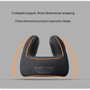 Apoio de Pescoço Viagem 360° – Suporte Cervical com Isolamento de Ruído e Espuma de Memória