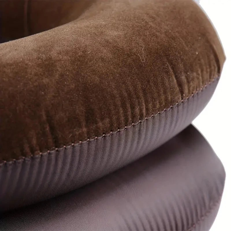 Coleira de Tração Cervical Inflável – Alívio Imediato para Dores no Pescoço e Correção Postural