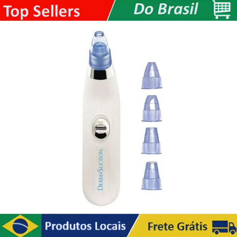 Removedor de Cravos a Vácuo Sem Fio - Limpeza Profunda e Cuidados com a Pele