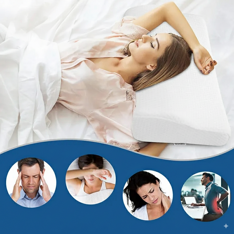 Travesseiro Ortopédico -  🎁 De R$ 223,26 por apenas R$ 179,00! 📦 Frete Grátis em todo o Brasil 🛡 Garantia de Satisfação – ou seu dinheiro de volta