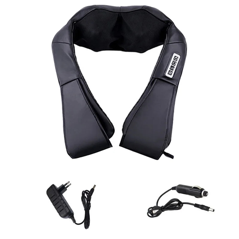 Massageador Shiatsu U-Shape com Infravermelho – Alívio de Dores e Relaxamento Completo