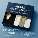 Meias Flex Confort com Tecnologia Revolucionária que Elimina 99.9% do Mau Odor em Minutos - Todos as cores (6 pares) / Único tamanho - 37 ao 45