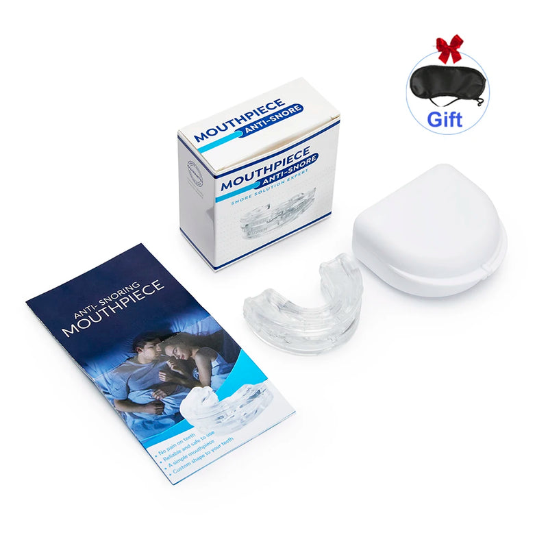 Anti ronco protetor bucal, Melhorar o bruxismo dos dentes do sono, Ronco Stop Ronco Dispositivo, Mouthguard para parar o ronco