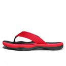 Chinelos masculinos verão flip flops marca moda ao ar livre confortável casual slides sapatos antiderrapantes sandálias de praia 6 cores