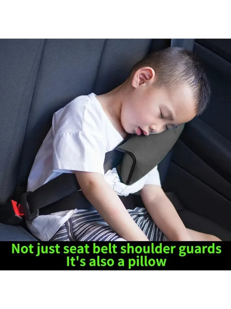 Travesseiro para bebês, travesseiro para carro, cinto de segurança automático, almofada de ombro, proteção, suporte para crianças pequenas