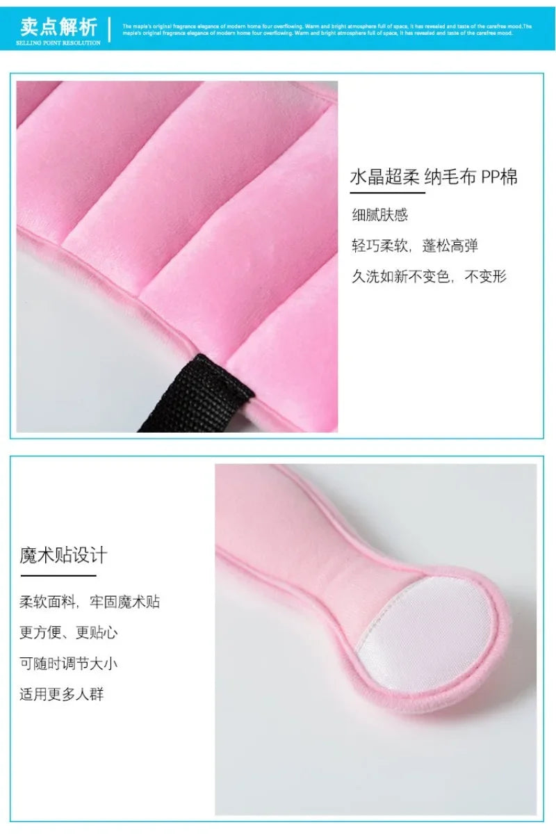 Assento de carro para bebês, suporte para cabeça, cinto de fixação ajustável para meninos e meninas, posicionador de sono, travesseiros de segurança para viagens