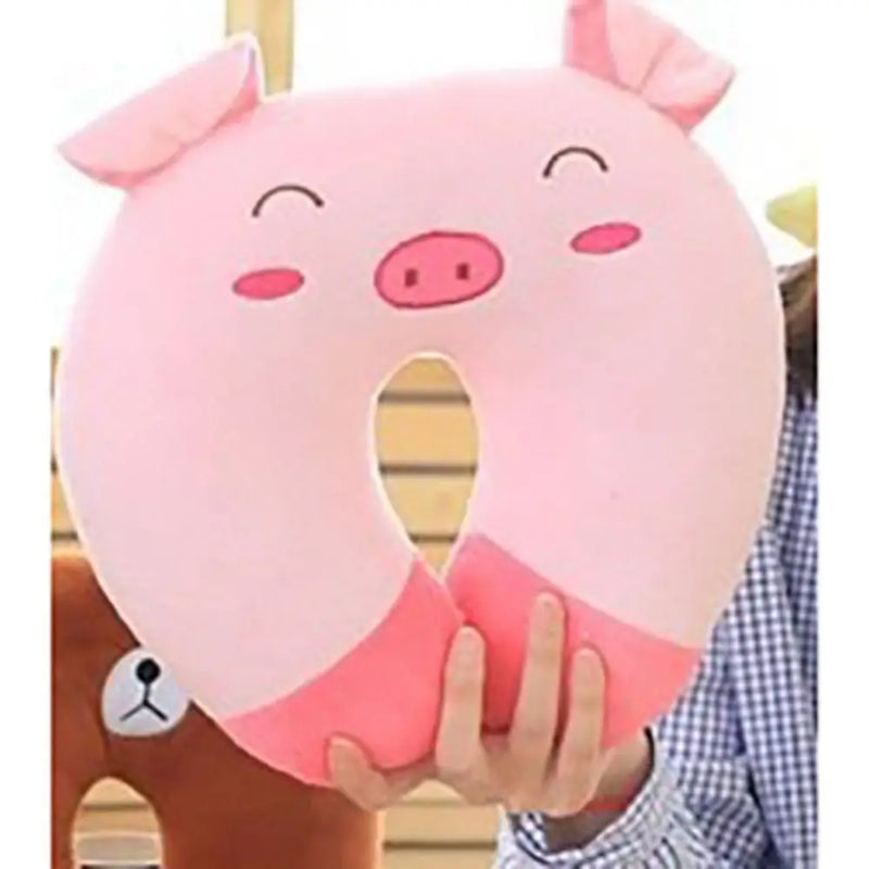 10 cores em forma de u pelúcia sono pescoço proteção travesseiro almofada de escritório bonito adorável travesseiros de viagem para crianças/adultos