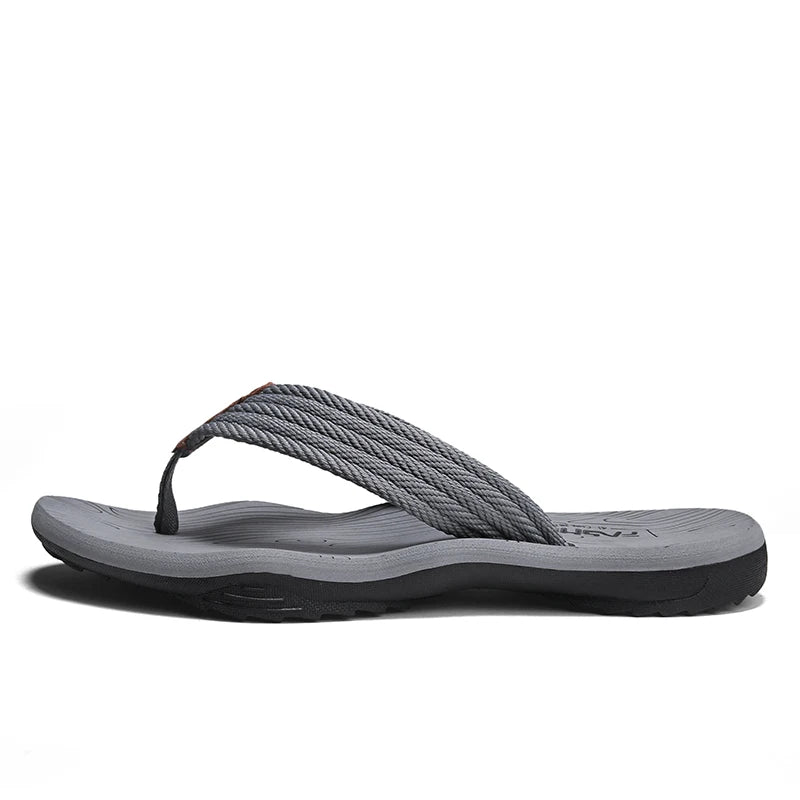 Chinelos masculinos verão flip flops marca moda ao ar livre confortável casual slides sapatos antiderrapantes sandálias de praia 6 cores