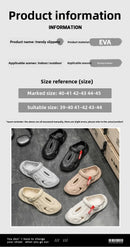 Eva Sandal Lightweight Summer Slippers For Men And Women Breathable Non-Slip EVA Dry Wedges Platform Sandals Fashion Outdoor Wea