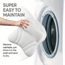 Travesseiro de banheira para casa, hotel, banho, 4d, cinza, branco, borboleta, banheira, ventosa, travesseiro de banheira