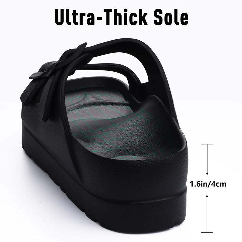 Kidlmi nova moda feminina sandálias confortáveis chinelos femininos de alta qualidade eva chinelos antiderrapantes macios chinelos integrados