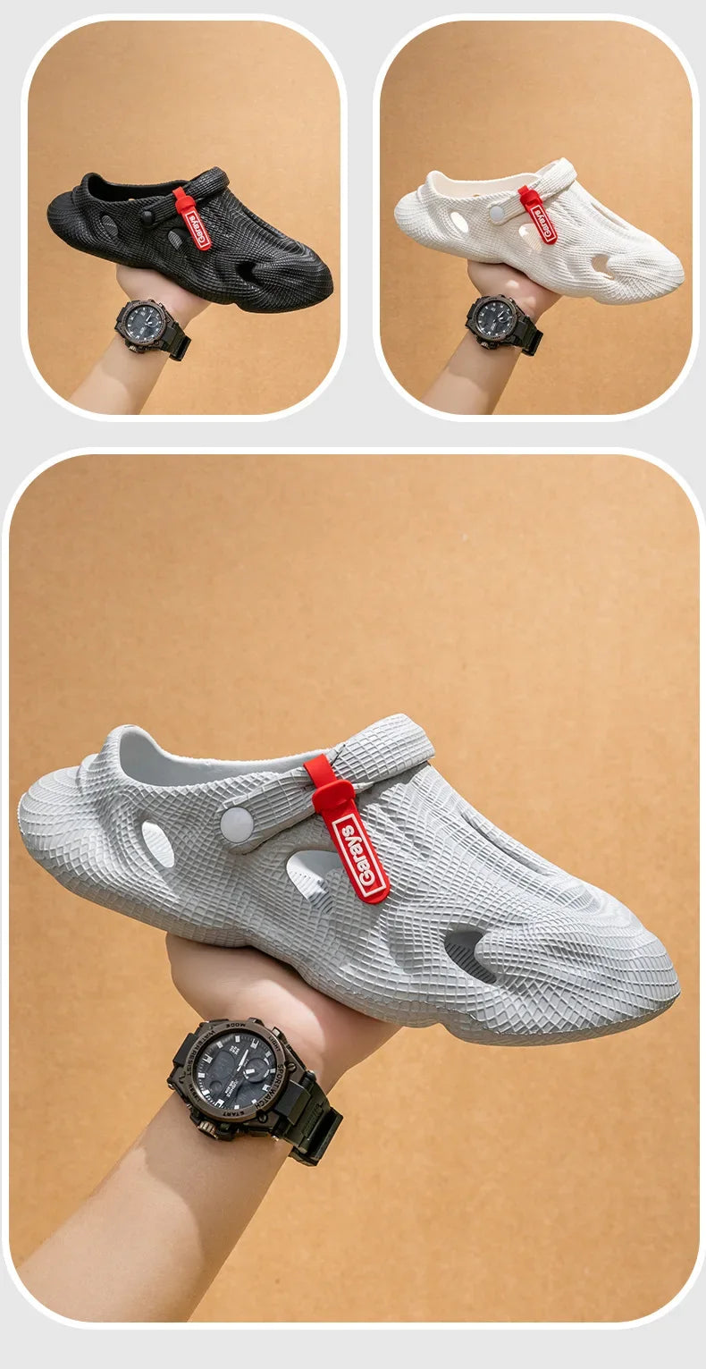 Eva Sandal Lightweight Summer Slippers For Men And Women Breathable Non-Slip EVA Dry Wedges Platform Sandals Fashion Outdoor Wea