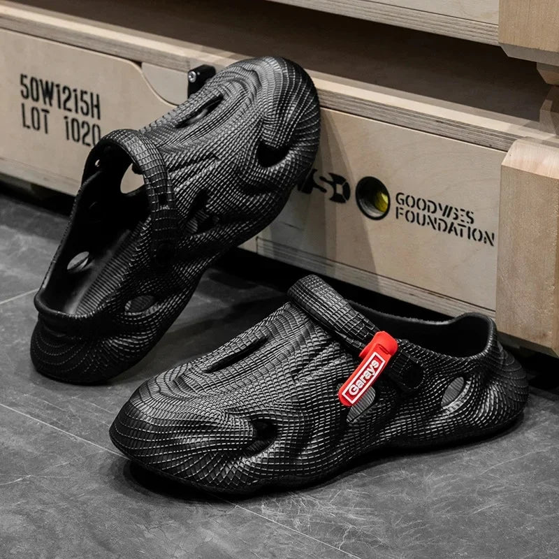 Eva Sandal Lightweight Summer Slippers For Men And Women Breathable Non-Slip EVA Dry Wedges Platform Sandals Fashion Outdoor Wea