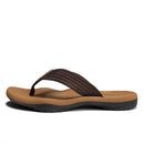 Chinelos masculinos verão flip flops marca moda ao ar livre confortável casual slides sapatos antiderrapantes sandálias de praia 6 cores