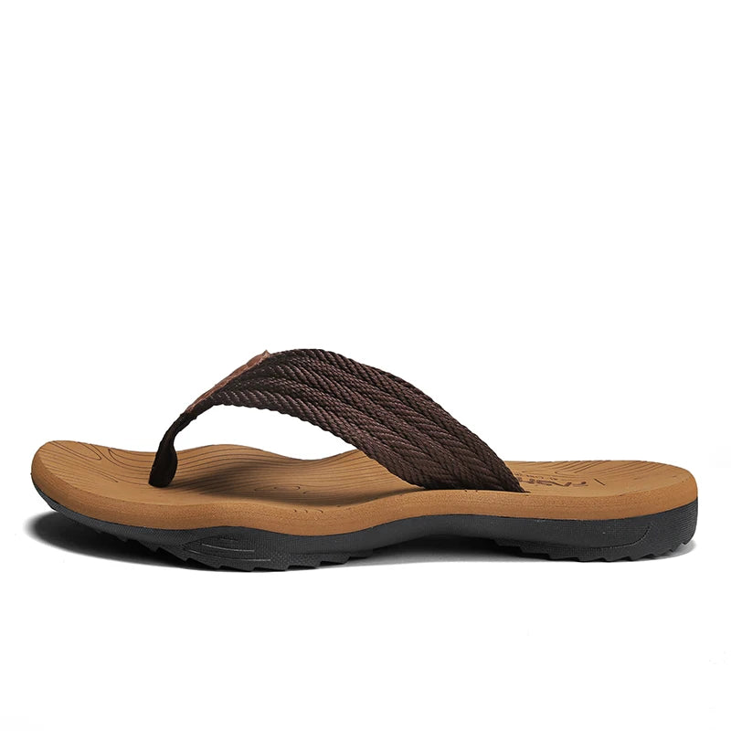 Chinelos masculinos verão flip flops marca moda ao ar livre confortável casual slides sapatos antiderrapantes sandálias de praia 6 cores