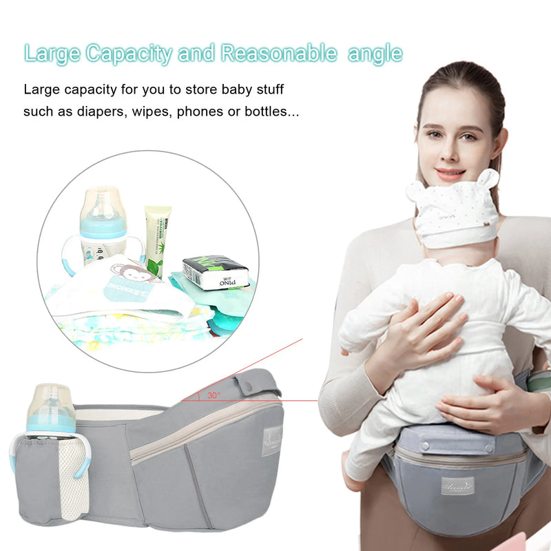 Mochila Ergonômica Canguru Baby Carrier Hipseat