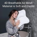 Travesseiro de banho para banheira, suporte para as costas do pescoço, almofada de spa de malha respirável 3D ultra macia, encosto de cabeça, acessórios de banheiro, presentes