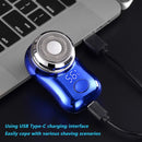 Mini Barbeador Elétrico Portátil com Display Digital