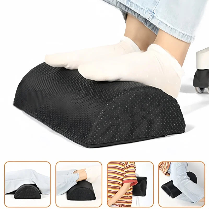 Almofada ergonômica de espuma de memória para pernas e pés, almofada de suporte para alívio do estresse, massagem, suporte para o corpo para grávidas