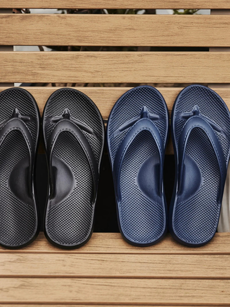 Eva homens flip flops verão durável sandálias de praia interior ao ar livre antiderrapante casal chinelos confortáveis casuais sandálias planas