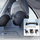 Reposacabezas do carro ROOLAEFOO, travesseiro traseiro do pescoço do assento do passageiro, travesseiro lateral do carro de viagem de longa distância