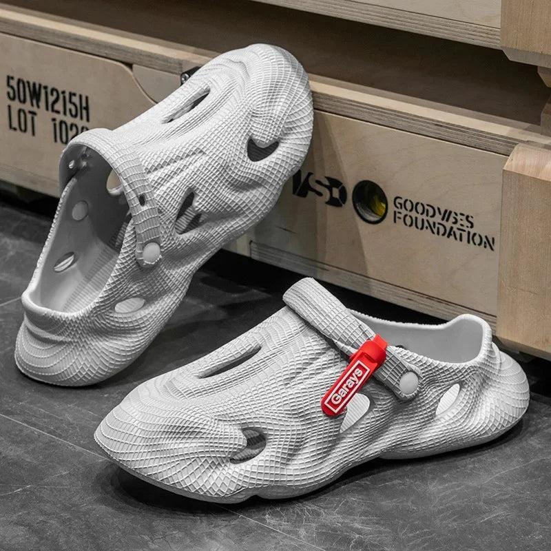 Eva Sandal Lightweight Summer Slippers For Men And Women Breathable Non-Slip EVA Dry Wedges Platform Sandals Fashion Outdoor Wea