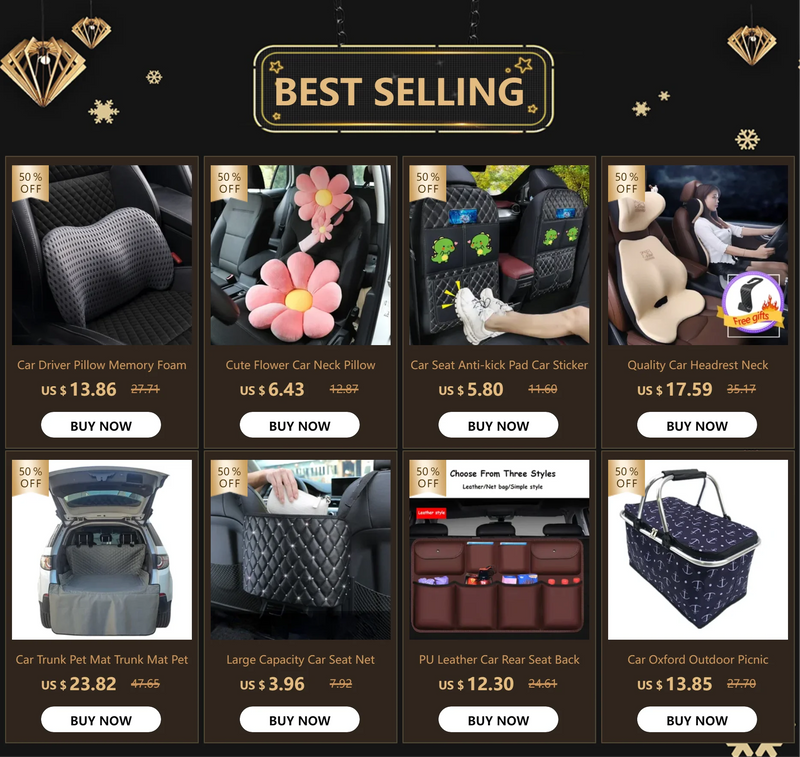 Travesseiro de algodão com memória de alta qualidade, travesseiro de pescoço para carro, suporte para cintura, encosto de cabeça, assento de carro, almofada lombar para motorista