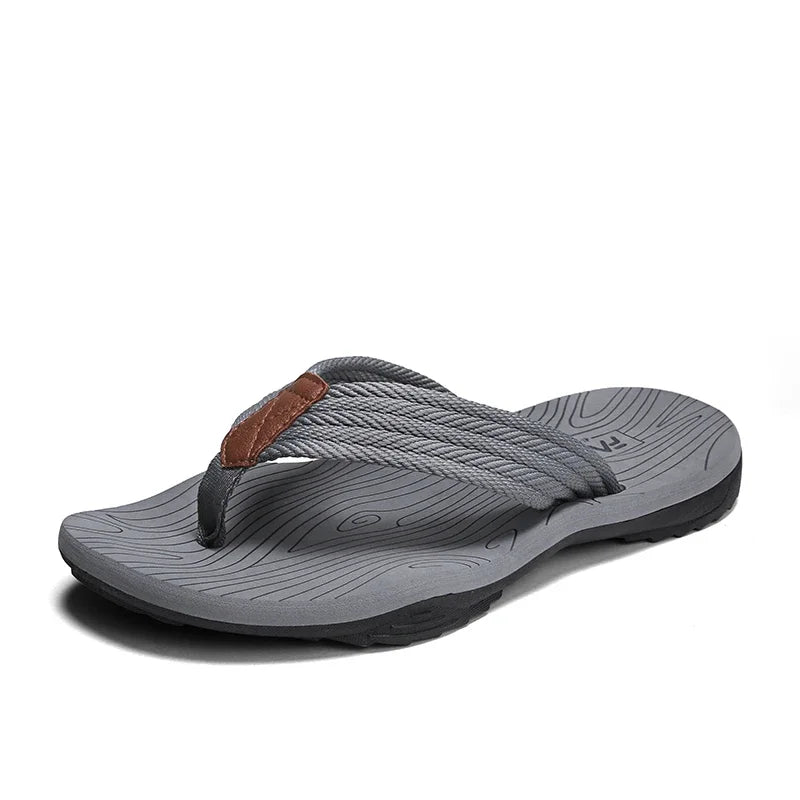 Chinelos masculinos verão flip flops marca moda ao ar livre confortável casual slides sapatos antiderrapantes sandálias de praia 6 cores