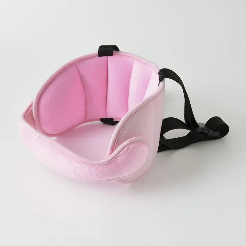 Assento de carro para bebês, suporte para cabeça, cinto de fixação ajustável para meninos e meninas, posicionador de sono, travesseiros de segurança para viagens