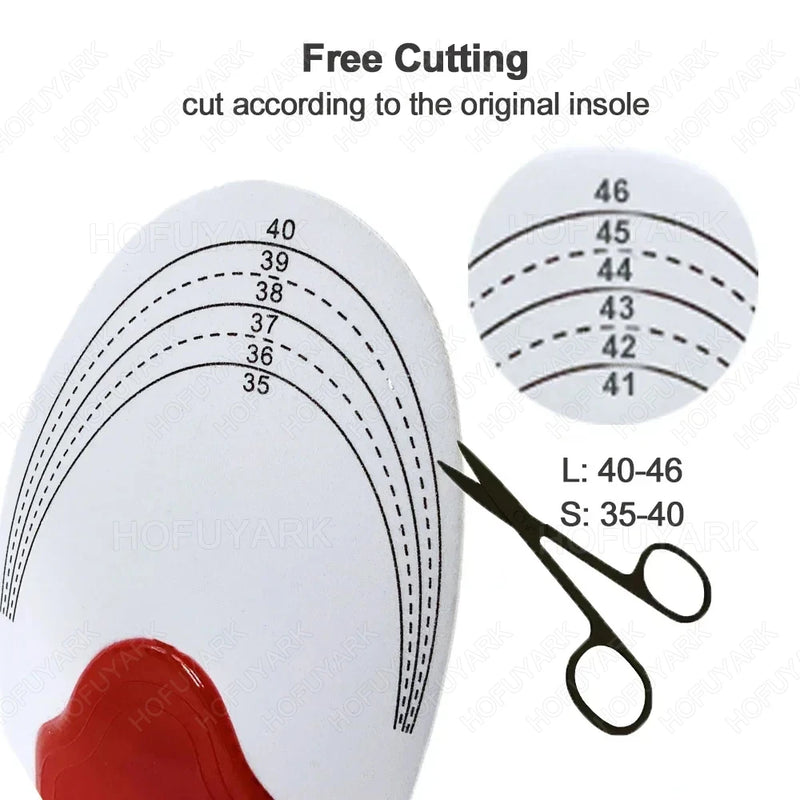 Palmilha Ortopédica Masculina com Suporte de Arco Alto