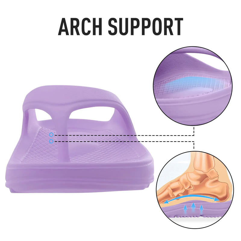 Shevalues sandálias ortopédicas masculinas moda casais praia flip flop verão ao ar livre sandálias macias com suporte de arco slides de banheiro