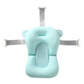 Anti-derrapante assento de almofada de banho flutuante para bebê recém-nascido, travesseiro anti-derrapante, suporta conforto e apoio, 0-12 meses