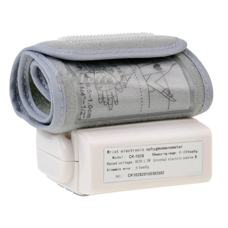 Monitor de Pressão Arterial de Pulso Digital Portátil