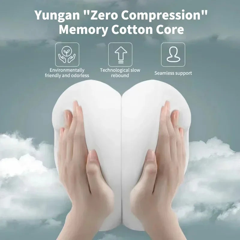 Almofada lombar de espuma de memória para cadeiras de jogos de escritório de carro e suporte de cintura pós-parto travesseiro multifuncional para alívio da dor