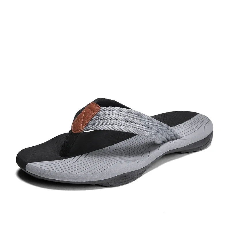 Chinelos masculinos verão flip flops marca moda ao ar livre confortável casual slides sapatos antiderrapantes sandálias de praia 6 cores