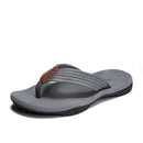 Chinelos masculinos verão flip flops marca moda ao ar livre confortável casual slides sapatos antiderrapantes sandálias de praia 6 cores