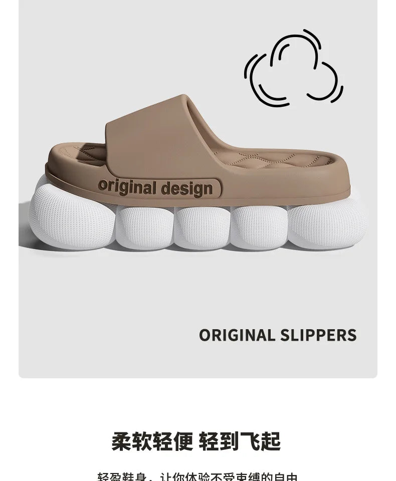 Asgard chinelos de verão masculinos 2025 novo interior antiderrapante chinelos de banheiro conforto sola grossa sapatos de praia masculino chinelos macios de eva