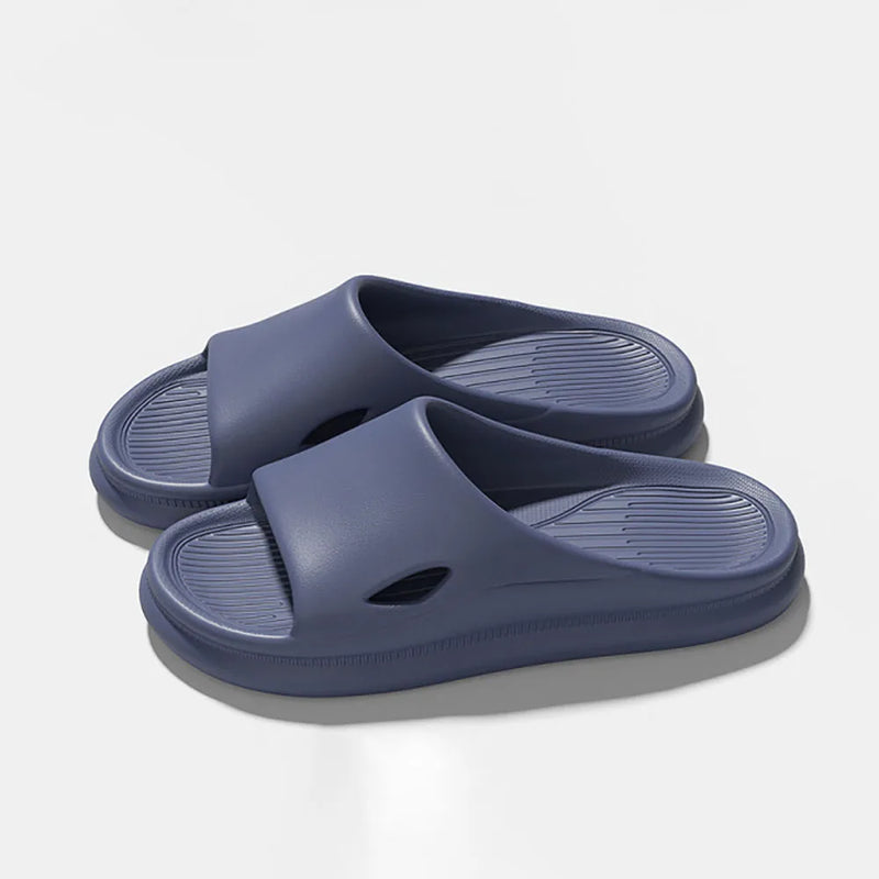 ZHIDA Antiderrapante Slides Leve Dedo Aberto Chinelos de Secagem Rápida Interior Exterior Banheiro Praia Verão Interior Exterior Eva Chinelos