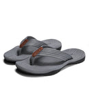 Chinelos masculinos verão flip flops marca moda ao ar livre confortável casual slides sapatos antiderrapantes sandálias de praia 6 cores