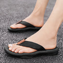 Chinelos masculinos verão flip flops marca moda ao ar livre confortável casual slides sapatos antiderrapantes sandálias de praia 6 cores