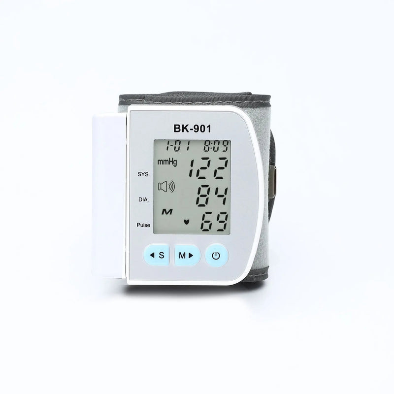 Monitor de Pressão Arterial de Pulso Digital Portátil