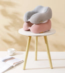 Travesseiro em forma de u, espuma de memória, recuperação lenta, pausa para almoço, travesseiro de pescoço, avião, viagem, malha, corcunda, carro, lance travesseiro