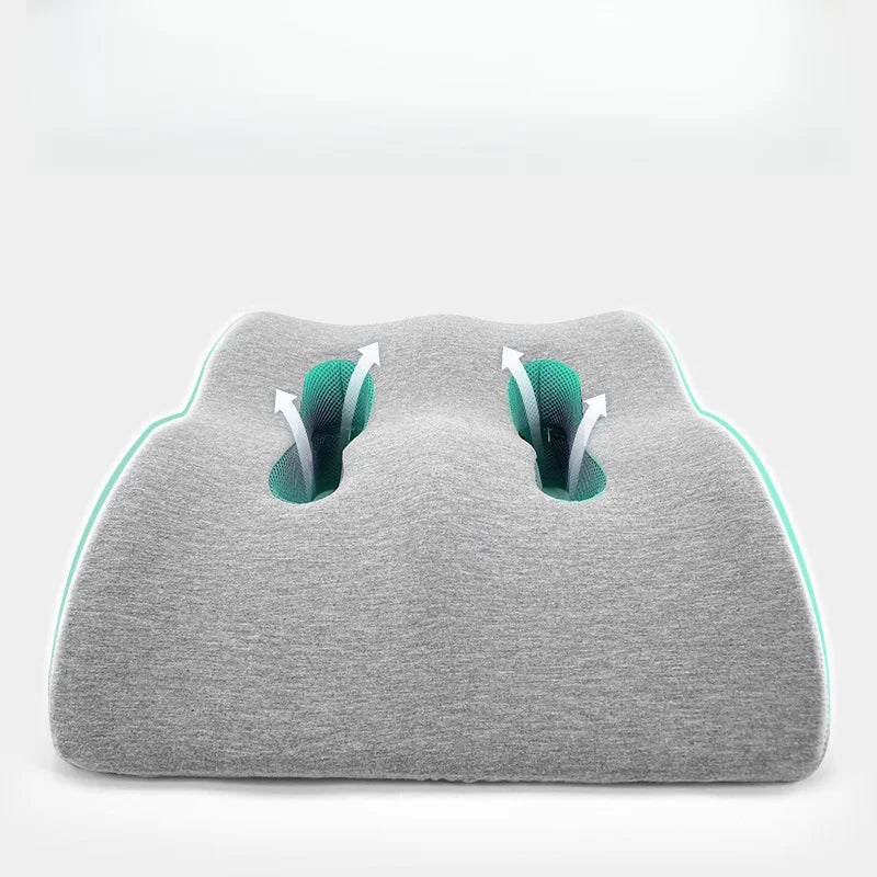 Almofada ergonômica de espuma de memória para pernas e pés, almofada de suporte para alívio do estresse, massagem, suporte para o corpo para grávidas