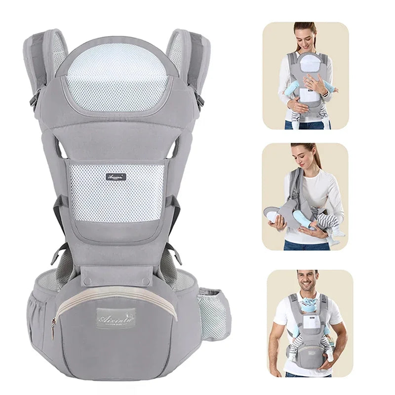 Mochila Ergonômica Canguru Baby Carrier Hipseat