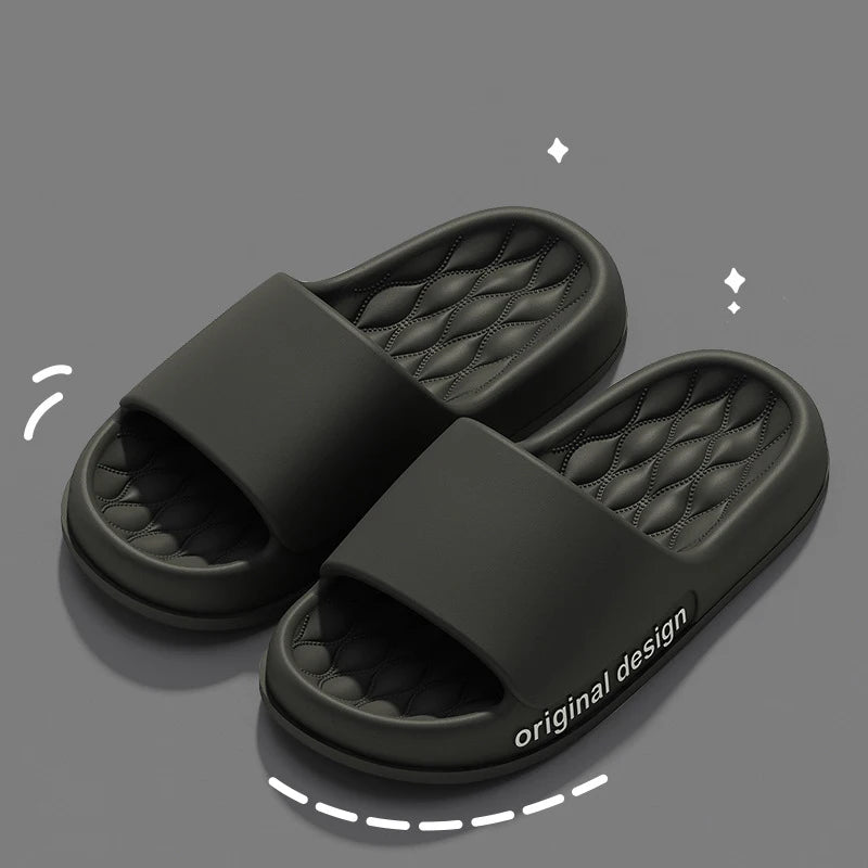 Asgard chinelos de verão masculinos 2025 novo interior antiderrapante chinelos de banheiro conforto sola grossa sapatos de praia masculino chinelos macios de eva