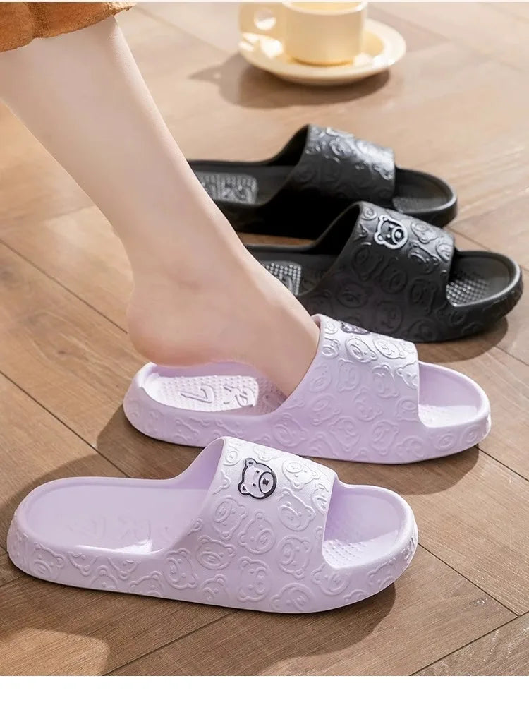Chinelos baratos casuais chinelos femininos antiderrapantes chinelos de banheiro casal casa chinelos masculinos sandálias planas chinelos femininos doces