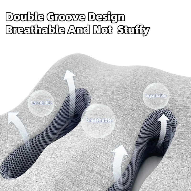 Almofada ergonômica de espuma de memória para pernas e pés, almofada de suporte para alívio do estresse, massagem, suporte para o corpo para grávidas