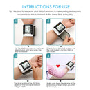 Monitor de Pressão Arterial de Pulso Digital Portátil